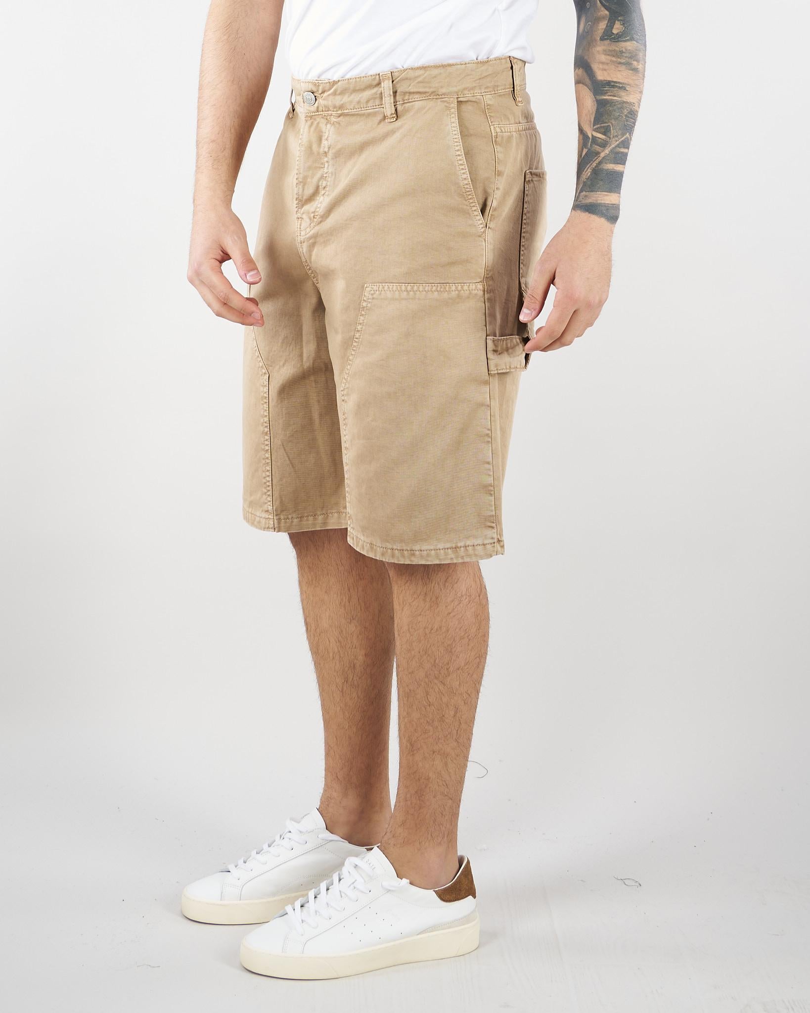 Bermuda Carpenter Beige in cotone CARPBL7/26 45 I'M BRIAN 