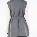 Gilet Grigio con cintura LC83KIC 98 IMPERIAL 