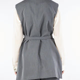 Gilet Grigio con cintura LC83KIC 98 IMPERIAL 