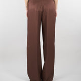 Pantalone Eufemia Cacao wide leg EUFEMIA 604 NENETTE 