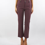 Pantaloni Merlot in doppio crêpe PA10856E2 EA4 ELISABETTA FRANCHI 