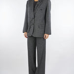 Pantalone Nero-Bianco con gamba larga Elien ELIEN 800 NENETTE 