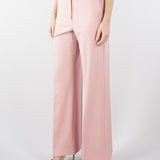 Pantalone palazzo Rosa in tela di lana WKDVISIVO 4 MAX MARA WEEKEND 