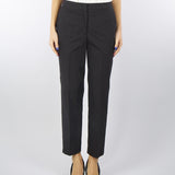 Pantalone Nero in cotone stretch con elastico sul retro