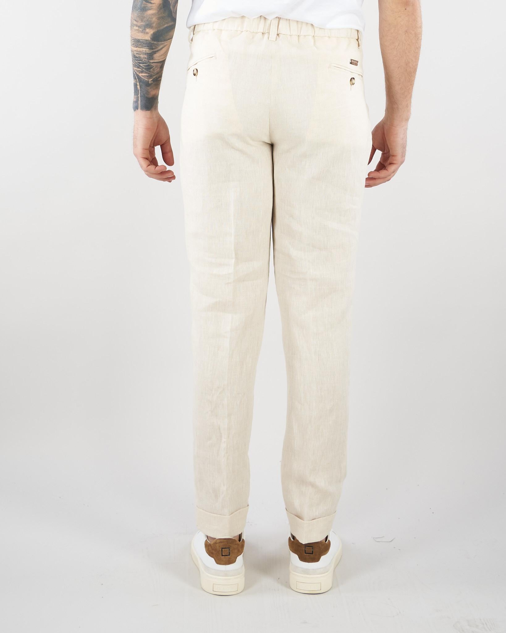 Pantalone Sabbia in lino U7089G5543 15 UNGARO 