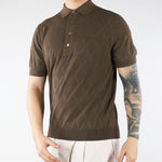 Maglia polo jacquard Moro DK17019B 85 DIKTAT 