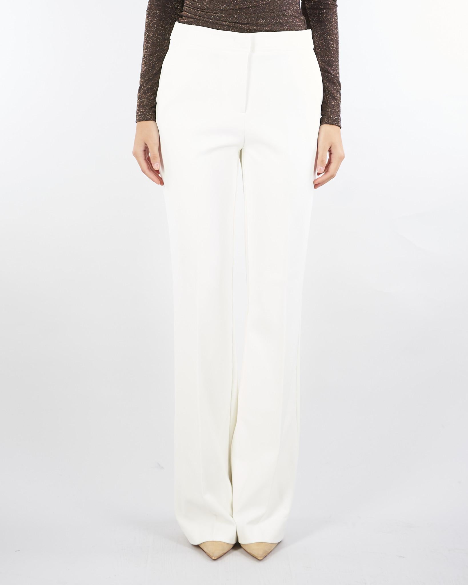 Pantalone flare Avorio Esca ESCA 4 NENETTE 