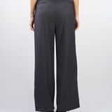 Pantalone wide leg con pences Vicolo