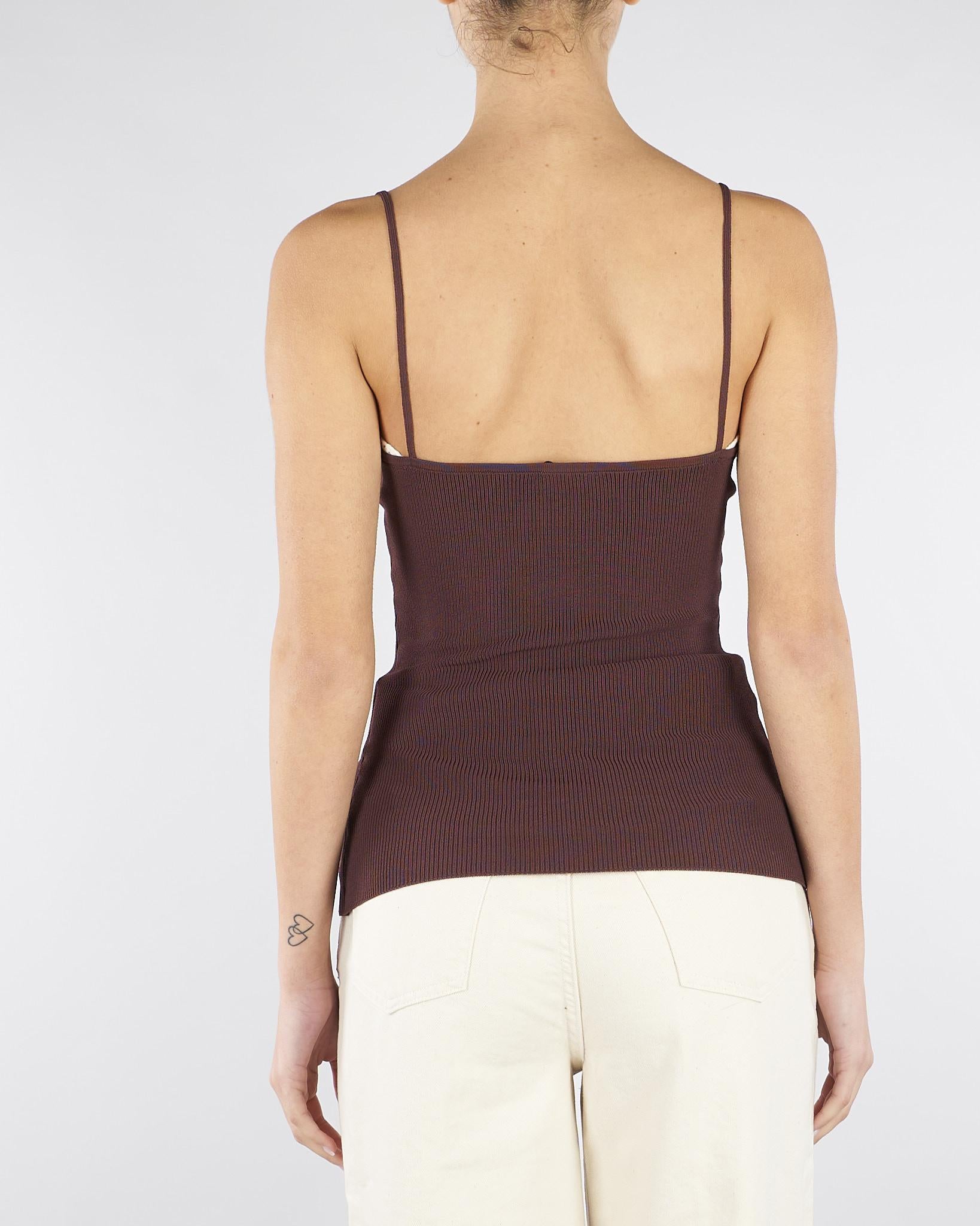 Top Marrone in maglia MLLGESTRO 1 MARELLA 