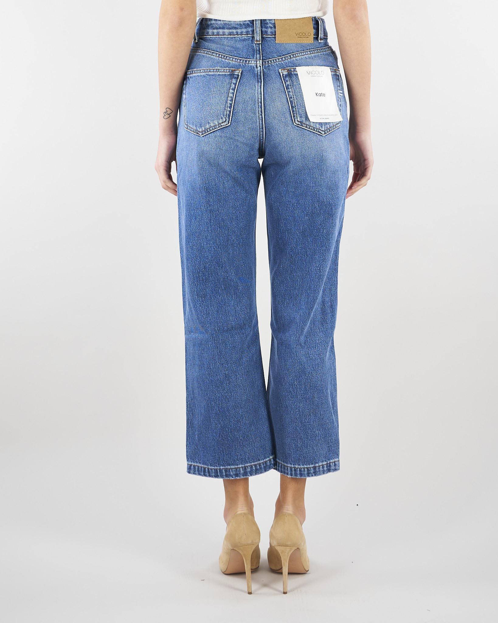 Jeans Denim Cropped DAB5128 47 VICOLO 