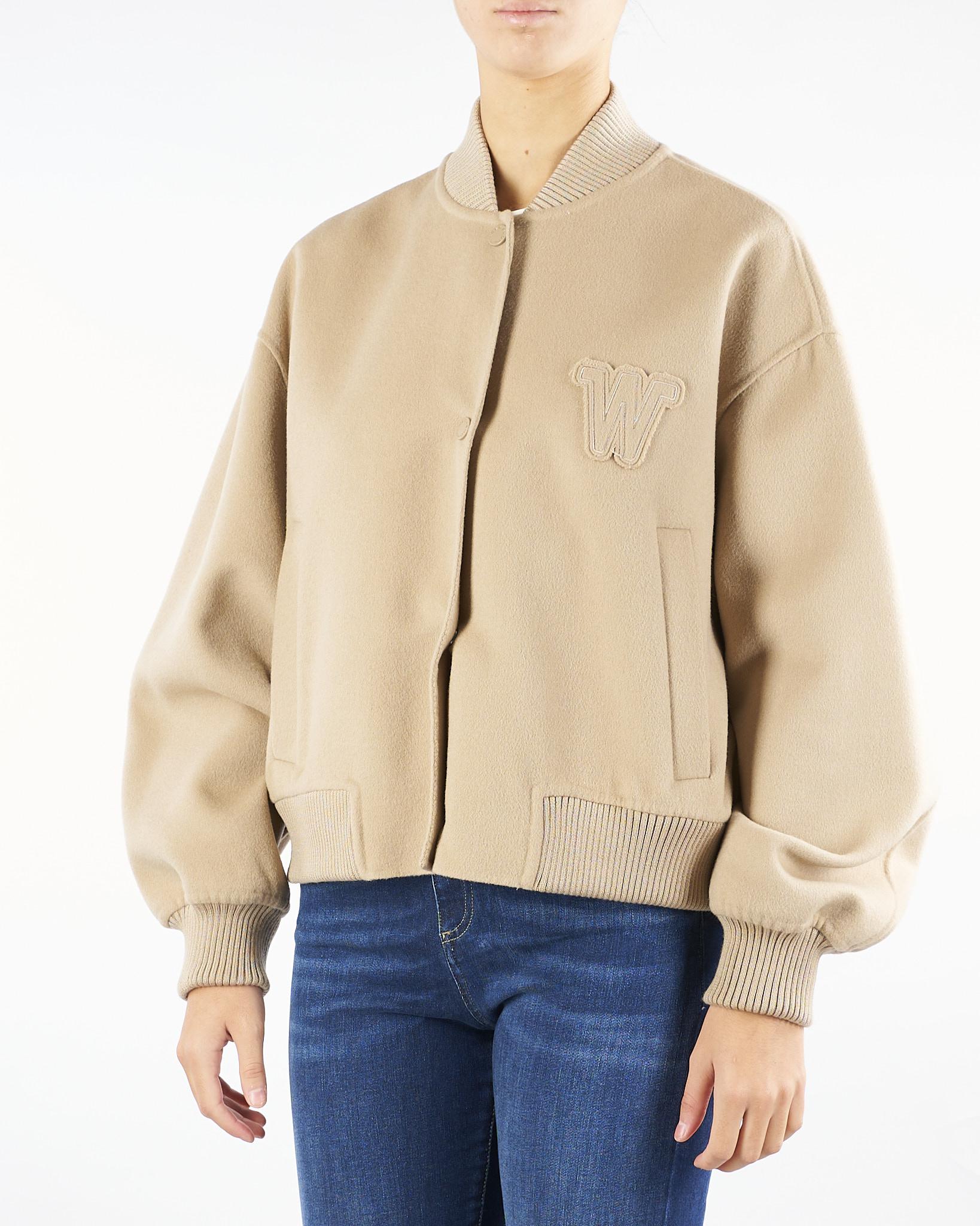 Bomber Beige in mista lana ZELANTE 63 MAX MARA WEEKEND 