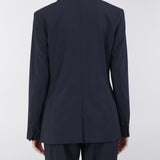 Giacca monopetto in fresco lana