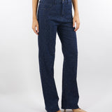 Jeans Denim Mila straight fit con strass 452P530 83 CYCLE 