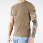 T-shirt Taupe Techno Wash Piquè Shirty 26218 84 RRD 