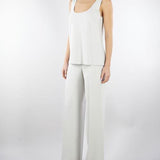 Pantalone Calce lungo relax fit elasticato dietro in cady crêpe viscosa PT1173460206 902 SEVENTY 
