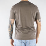 T-shirt Fango in jersey Pima con logo EM004583AF13669 M8361 EMPORIO ARMANI 