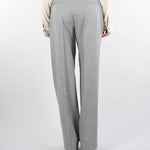 Pantaloni sartoriali Grigio in misto lana TP2632 12738 TWIN SET 