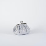 Borsa Argento Pasticcino Bag small in raso e strass EMY 2 MAX MARA WEEKEND 