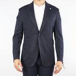 Giacca Blu microfantasia 3932G2724M253678 89 MANUEL RITZ 