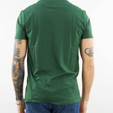 T-shirt Verde in cotone Pima