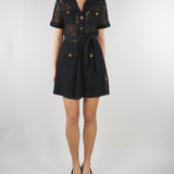 Abito Nero in pizzo NS303 99 NO SECRETS 