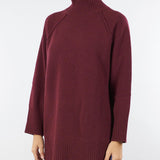 Maglia Bordeaux con collo alto ECCELSO 3 MARELLA 