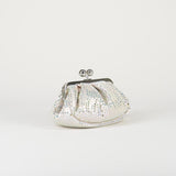 Borsa Pasticcino Bag small Rosa in raso con strass WKALAMA 1 MAX MARA WEEKEND 