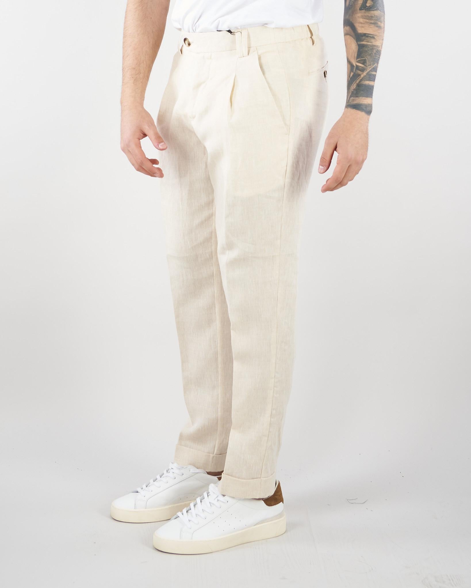 Pantalone Sabbia in lino U7089G5543 15 UNGARO 