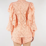 Camicia Pesca in pizzo con rouches ACT16113CA606 144 ACTUALEE 