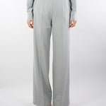 Pantalone Grigio wide leg in misto lana A2029719 7 CLIPS 