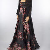 Abito a fantasia Nero-Rosa