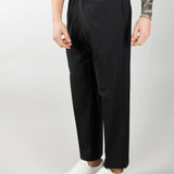 Pantalone con gamba ampia ed elastico in vita Yes London