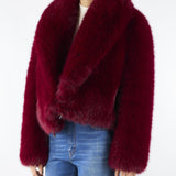 Eco pelliccia Bordeaux ECO026 85 YES LONDON 