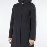 Giubbotto Nero Montecristo Floating Long Wom Jkt<BR/> W25511 10 RRD 