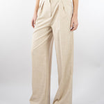 Pantalone Beige in tramato light PA01201TTEL0014 V0778 SIMONA CORSELLINI 
