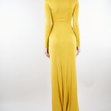 Abito Sun Red Carpet in jersey cupro con logo gioiello ABR2961E2 EV4 ELISABETTA FRANCHI 
