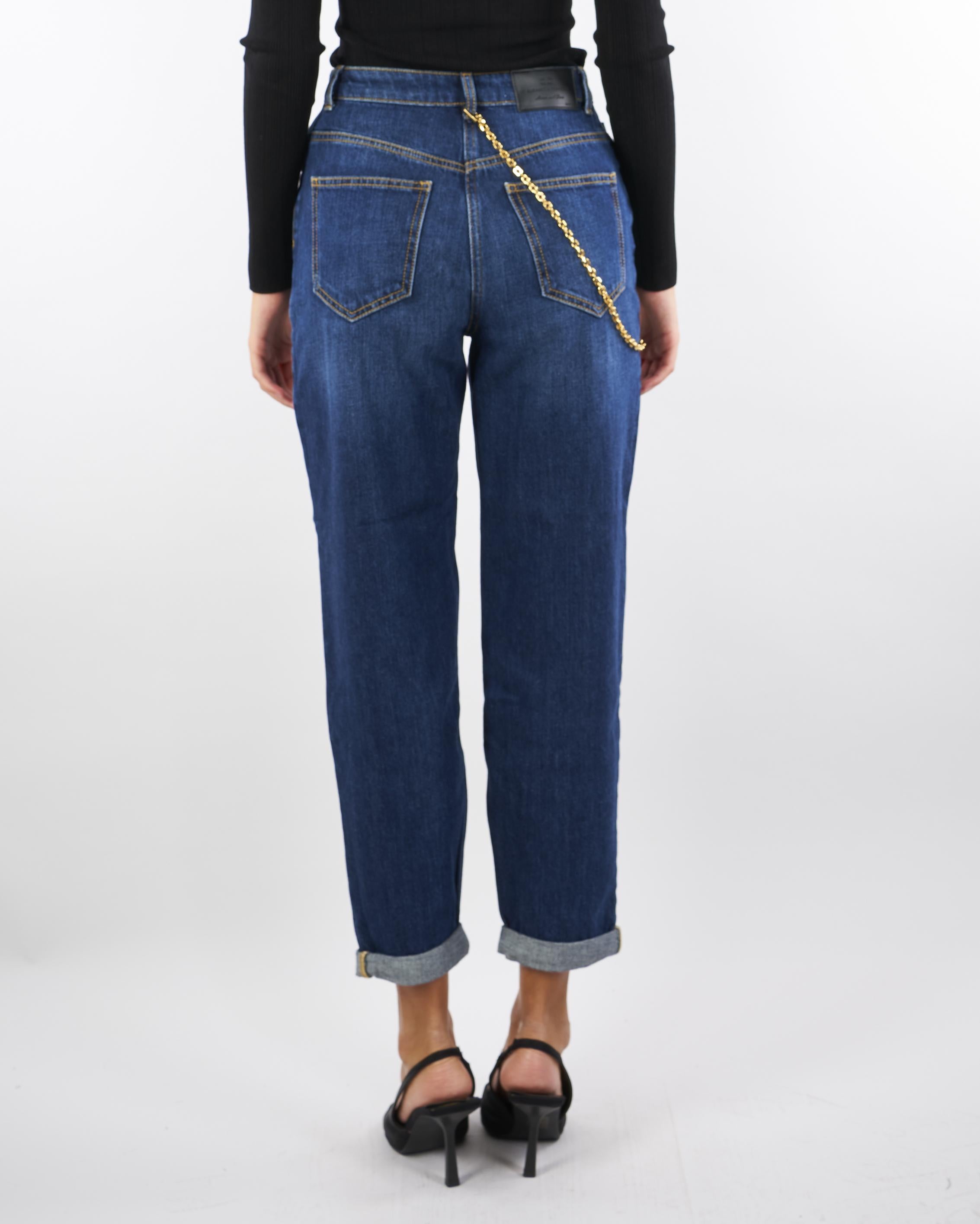 Jeans con catena gioiello PJ14D56E2 104 ELISABETTA FRANCHI 