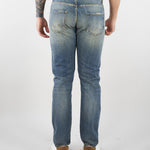 Jeand in Denim lavaggio sabbiato con rotture XJ3232 47 YES LONDON 