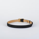 Cintura Nero in pelle con logo a rilievo<BR/> CT42S56E2 110 ELISABETTA FRANCHI 