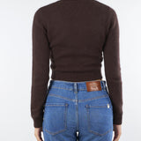Maglia Moro in misto angora con spilla TT3183 11054 TWIN SET 
