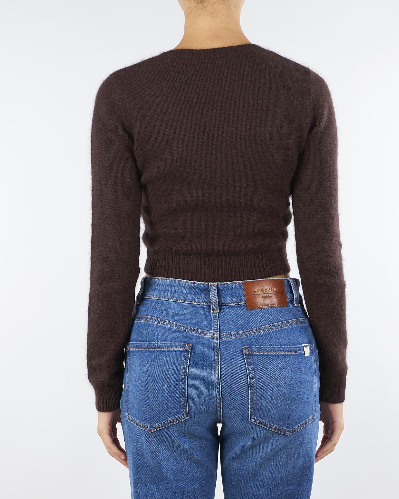 Maglia Moro in misto angora con spilla TT3183 11054 TWIN SET 