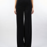 Pantalone Nero in velluto wide leg AT300 99 ATELIER LEGORA 