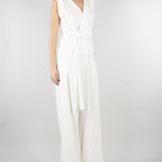 Top Bianco con nodo e volant SS260153 1 ELEH 