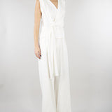 Top Bianco con nodo e volant SS260153 1 ELEH 