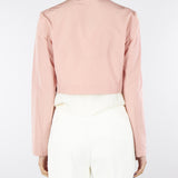 Bolero Rosa in taffettà