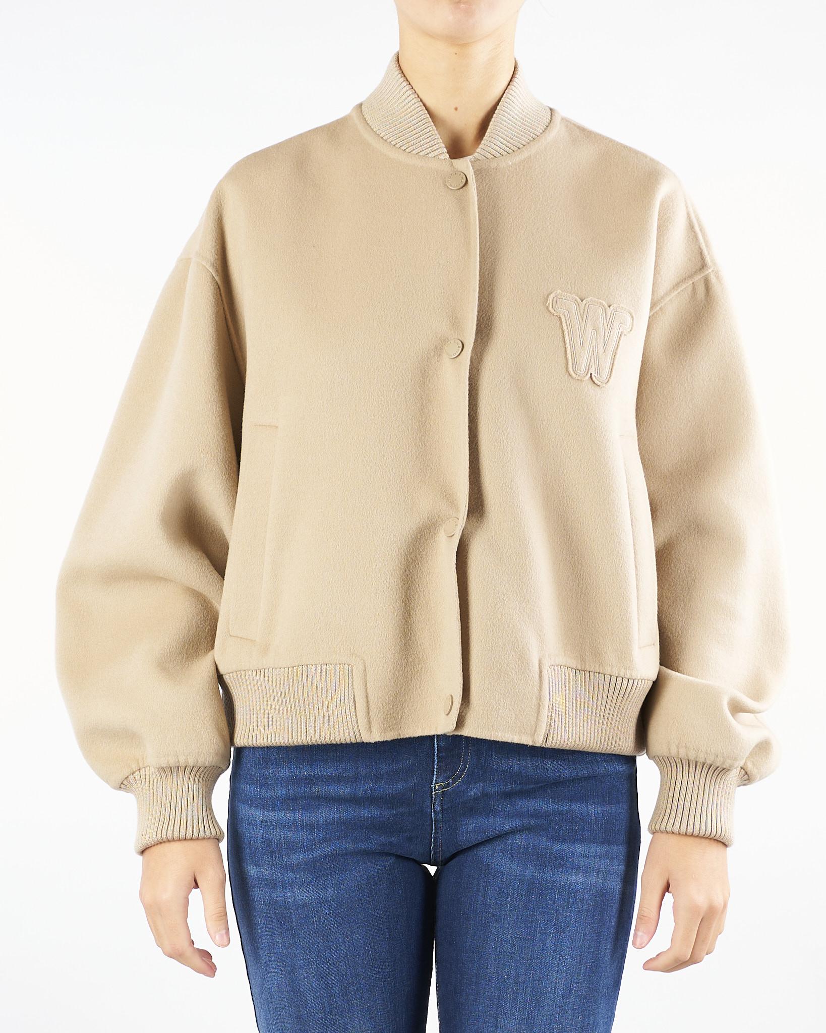 Bomber Beige in mista lana ZELANTE 63 MAX MARA WEEKEND 
