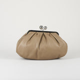 Borsa Pasticcino Bag Tortora medium in montone WKACUBICO 84 MAX MARA WEEKEND 