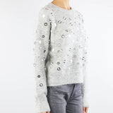 Maglia in alpaca con dettagli sul davanti Icona