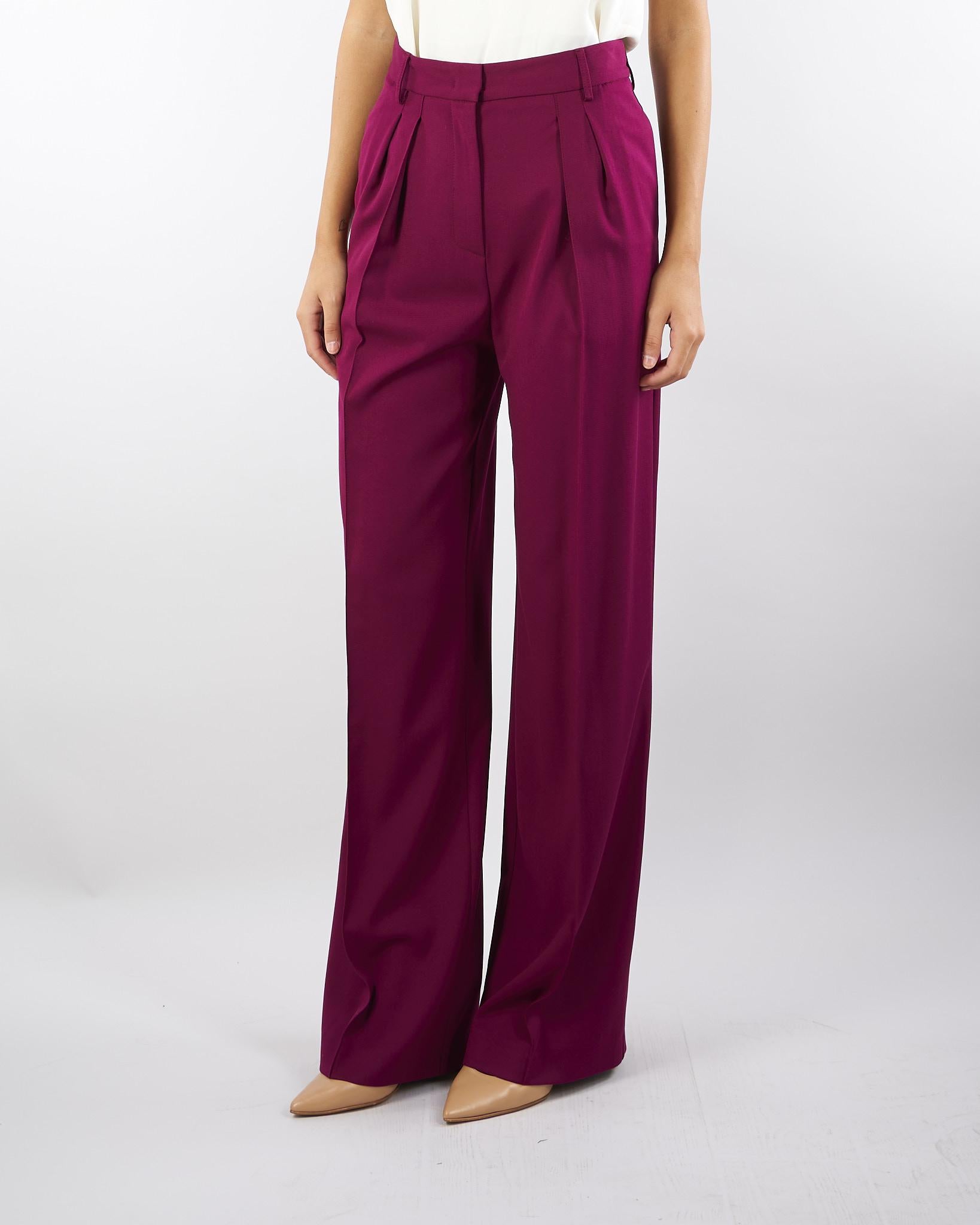 Pantalone Cherry con doppia pences PA01202TFLP0001 V0741 SIMONA CORSELLINI 
