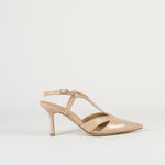 Slingback Nude in pelle 323 40 WO MILANO 